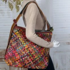 Hete verkoop 💯 Korting 🧨 Viabologna Coulourbags Viabologna Rugzak-tas Gekleurd Leer Model Torreta 💯 💯 -Tassen-dames Verkoop 550x770 17