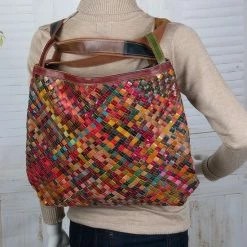 Hete verkoop 💯 Korting 🧨 Viabologna Coulourbags Viabologna Rugzak-tas Gekleurd Leer Model Torreta 💯 💯 -Tassen-dames Verkoop 550x770 18