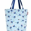 Flash-uitverkoop 😍 Begroting ⭐ Reisenthel Cityshopper 2 Shopper - Boodschappentas - Polyester - 25 L - Leaves Blue Lichtblauw;Wit 🛒 🔥