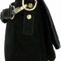 Beste deal 👏 Beste Verkoop 🔥 DSTRCT Kleine Schoudertas / Crossbody Tas Dames - Leer - Portland Road - Zwart ✨ 😉 -Tassen-dames Verkoop 550x796