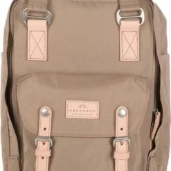 Beste deal 🤩 Beste recensies van ⭐ Doughnut Rugtas / Rugzak / Laptoptas / Schooltas - Macaroon - 14 Inch - 16 Liter - Beige ✨ 🥰