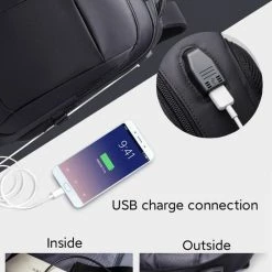 Gloednieuw 🛒 Beste Pirce 😍 Pro-Care Rugtas/Backpack Antidiefstal - Waterproof Oxford Fabric - 2 USB Aansluitingen - Tot 15.6inch Laptop - Extra Ventilatie - Voor Werk, School Of Reizen - Heren/Dames Met Rits - Donkerblauw 😉 🔔 17 Gloednieuw 🛒 Beste Pirce 😍 Pro-Care Rugtas/Backpack Antidiefstal - Waterproof Oxford Fabric - 2 USB Aansluitingen - Tot 15.6inch Laptop - Extra Ventilatie - Voor Werk, School Of Reizen - Heren/Dames Met Rits - Donkerblauw 😉 🔔 -Tassen-dames Verkoop 550x806 6