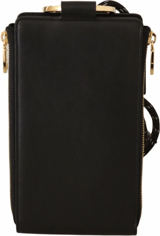 Groothandel ❤️ Top 10 ✨ Dolce & Gabbana - Black Leather Logo Plaque Neck Strap Card Coin Wallet ✔️ 🥰 5 Groothandel ❤️ Top 10 ✨ Dolce & Gabbana - Black Leather Logo Plaque Neck Strap Card Coin Wallet ✔️ 🥰 - Afbeelding 5