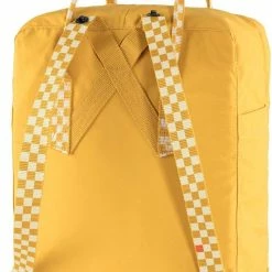Flash-uitverkoop 😍 Beste recensies van 😀 Fjallraven Kånken Rugzak 16 Liter - Ochre-Chess Pattern 👏 👏 -Tassen-dames Verkoop 550x814 1
