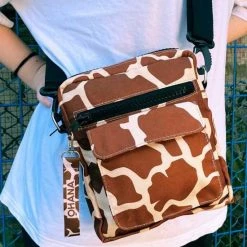 Gloednieuw 🔔 Beste deal 👏 Ohana Classic Bag - Giraf Version - Limited - Schoudertas 🛒 💯 -Tassen-dames Verkoop 550x823 12