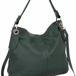 Aanbiedingen 😀 Beste Pirce ✔️ AmbraModa Italiaanse Handtas Schoudertas Van Echtleer GL012 Donkergroen ⭐ 🔥 -Tassen-dames Verkoop 550x824 6