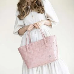 Beste deal 🧨 Coupon 💯 Handed By Paris - Shopper / Tas - Roze 💯 ❤️ -Tassen-dames Verkoop 550x825 38