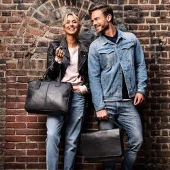 Beste deal 🥰 Nieuw 🎉 Burkely Vintage Juul Messenger Bag - Schoudertas - Zwart 🛒 🌟 -Tassen-dames Verkoop 550x825 42