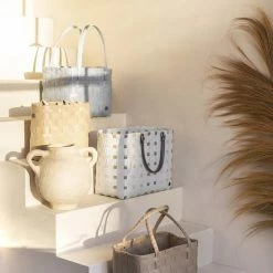 Kopen 🎁 Goedkoopste 🎉 Handed By 🌞 🌞 Summer Dots - Shopper / Weekender - Lichtgrijs 🥰 ❤️ -Tassen-dames Verkoop 550x825 60