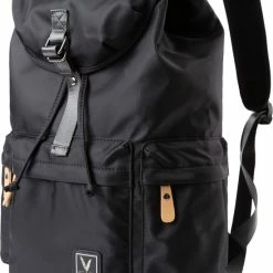 Korting 🤩 Top 10 🎉 Heanvèr HEANVÈR Vintage Oxfort Rugzak - Waterdichte Rugtas 23L - 15,6 Inch Laptop Tas - Zwart 🥰 😉 -Tassen-dames Verkoop 550x831 5