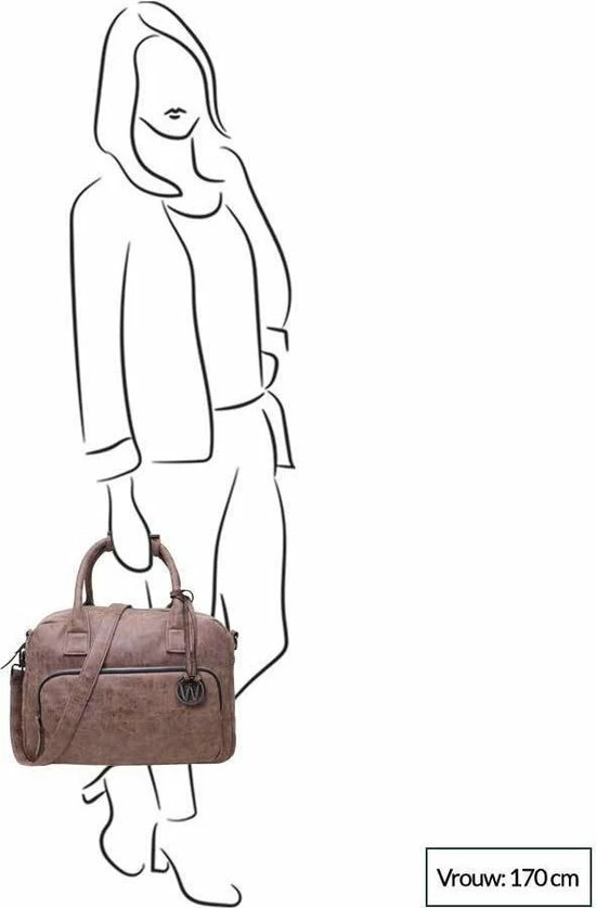 Flash-uitverkoop β€οΈ Promo π Wimona Schoudertas Alessia - Zwart π π 7 Flash-uitverkoop β€οΈ Promo π Wimona Schoudertas Alessia - Zwart π π - Afbeelding 7