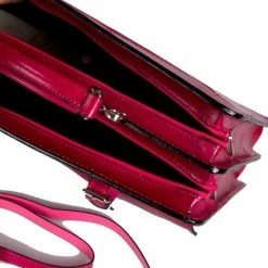 Goedkoop 🥰 Hete verkoop 🎁 Schooltas Of Aktetas Groot "model Geneva" , Rose Italiaans Leer By Viabologna 🛒 👏 -Tassen-dames Verkoop 550x839 2