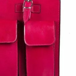 Goedkoop 🥰 Hete verkoop 🎁 Schooltas Of Aktetas Groot "model Geneva" , Rose Italiaans Leer By Viabologna 🛒 👏 -Tassen-dames Verkoop 550x839 3